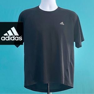 Adidas ClimaLite Jersey Tshirt Active Black Medium